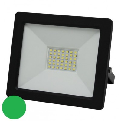 Προβολέας LED 30W 230V 120° Πράσινο IP65 3-3930115